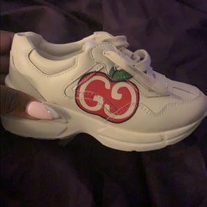 Toddler Gucci Apple Sneakers
